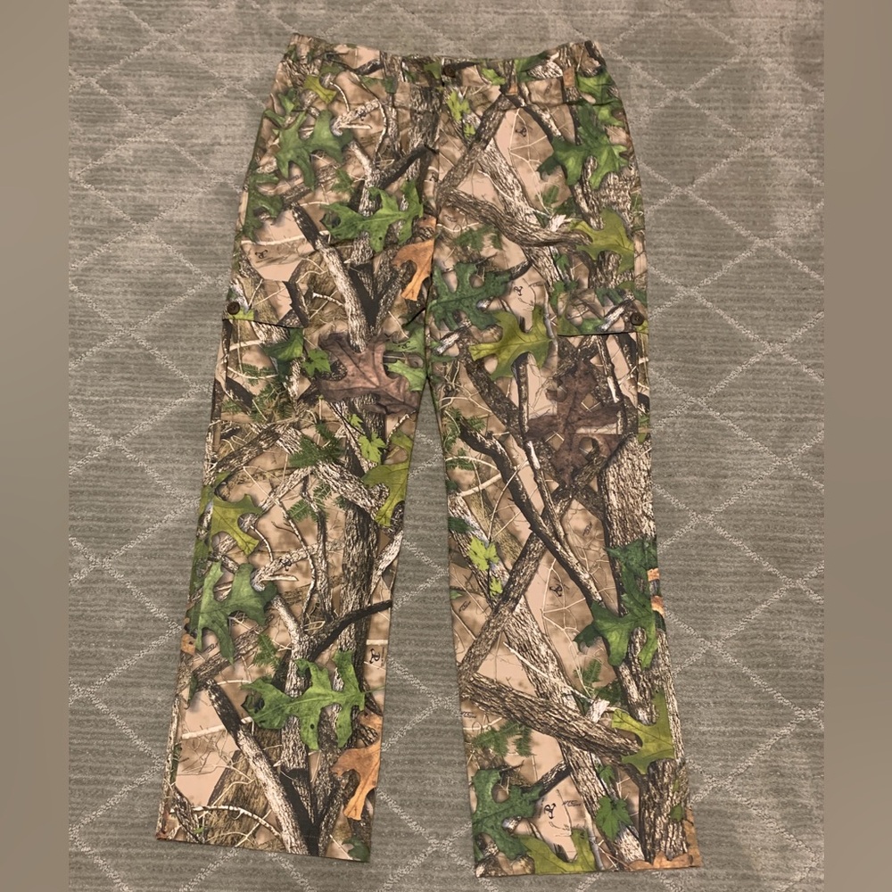 True Timber HTC Green lightweight soft shell Pants Sz L